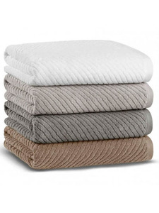 Полотенце Chevron махровое 76*142 / Lappartement