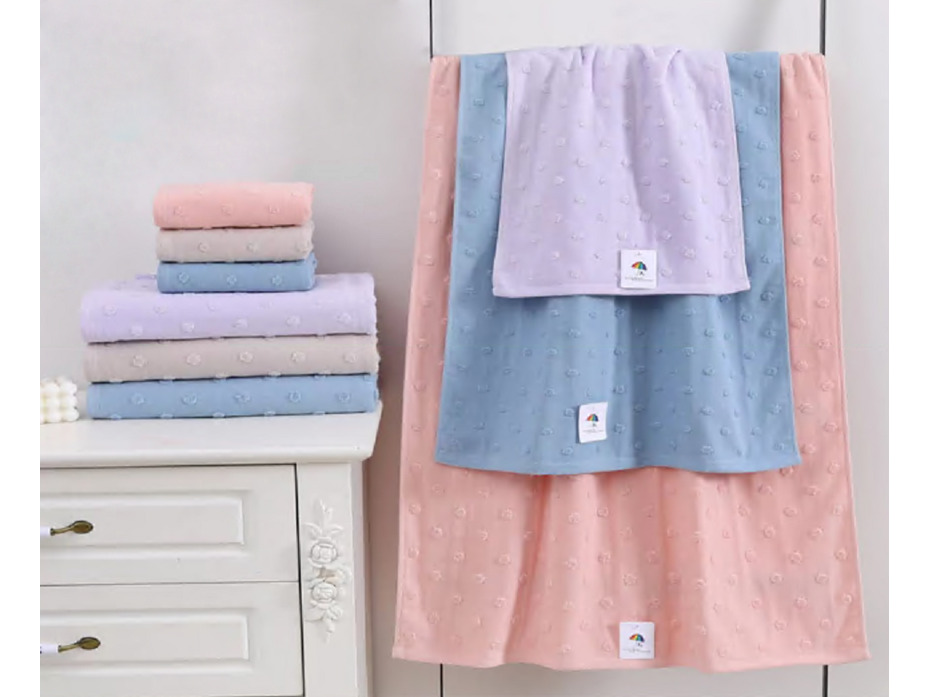 Полотенце 1506294 Горох махровое 70*140 / 7-я Полотенце 1506294 Горох махровое 70*140 / 7-я