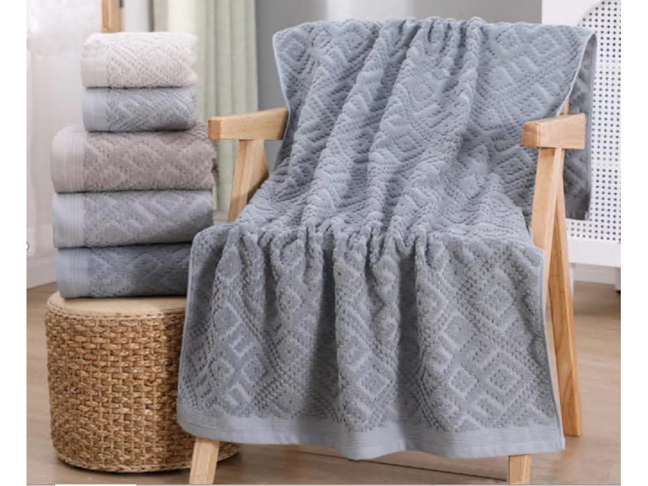 Покрывало 2205451 Ромбы махровое 50*90 / 7-я Покрывало 2205451 Ромбы махровое 50*90 / 7-я