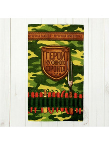 Полотенце 2785592 Генерал кухни рогожка 35*60 / Доляна