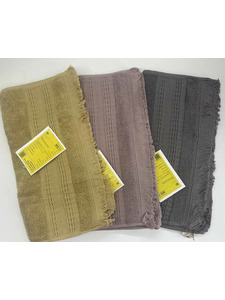 Полотенце 1504167 С бахромой махровое 35*75 / 7-я