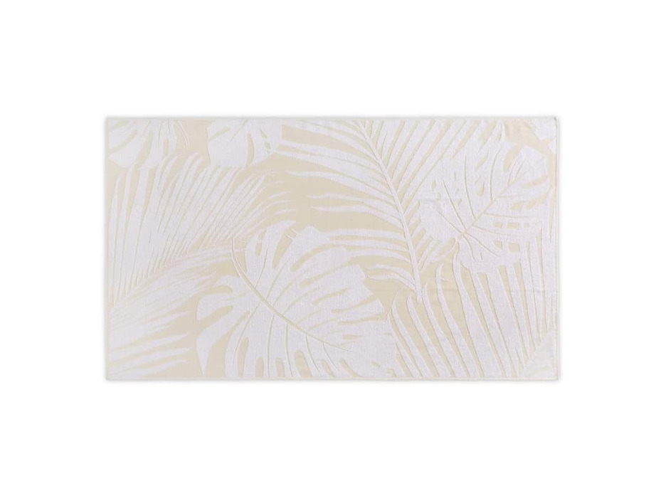 Полотенце Leaves Jacquard пляжное 100*180 / Hamam