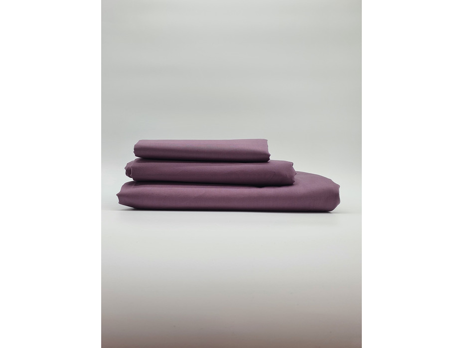 Простыня KL-5 (18-3013) черника сатин однотонный 180*260 / Tia Простыня KL-5 (18-3013) черника сатин однотонный 180*260 / Tia