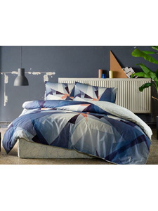 Постельное белье с простыней на резинке Duncan ранфорс 1,5 сп / Tac