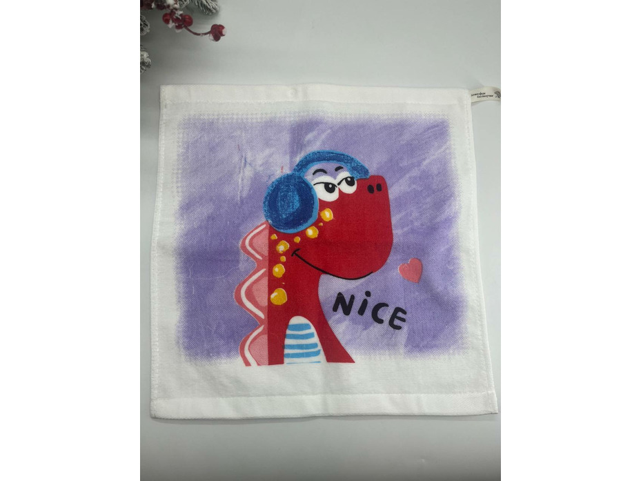 Полотенце 8503570 Дракончик Cool НГ велюровое 34*34 / 7-я Полотенце 8503570 Дракончик Cool НГ велюровое 34*34 / 7-я