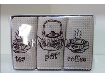 Набор полотенец Wafer Terry вафельные (40*70, 3 шт) / Maison Dor