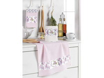 Набор полотенец 10871 Lux karizma вафельные на крючке (40*60, 2 шт) / Meteor