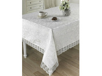 Столовый набор Leda (скатерть 160*220, салфетки 40*40 6 шт) / Karna Home Textile Столовый набор Leda (скатерть 160*220, салфетки 40*40 6 шт) / Karna Home Textile