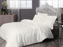 Постельное белье Brinley сатин жаккард Евро сп / Tac Постельное белье Brinley сатин жаккард Евро сп / Tac