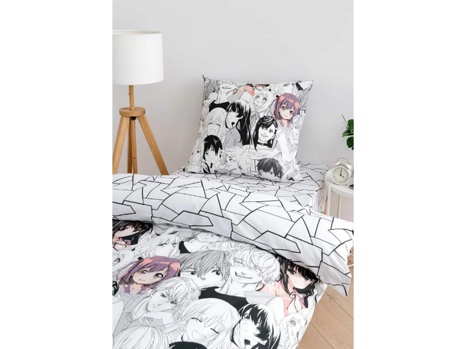 Постельное белье 70903 (17) Manga аниме поплин 1,5 сп / Василиса