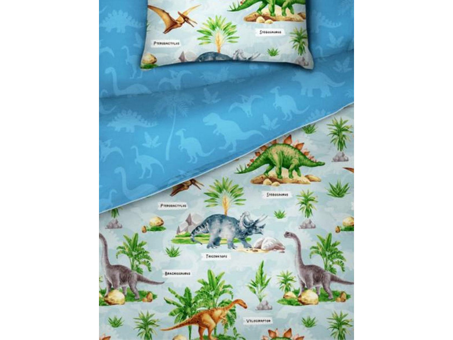 Постельное белье 500117(17) Мир динозавров бязь 1,5 сп / Василиса