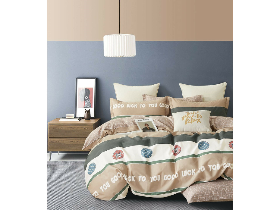 Постельное белье 1327 У сатин 1,5 сп / Спать Пора