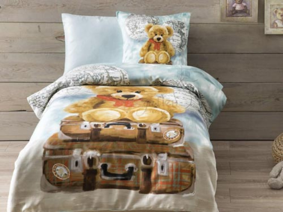 Постельное белье Masha сатин делюкс 1,5 / Тivolyo Home