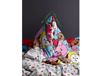 Постельное белье с простыней на резинке 20127 (24) Краш перкаль 1,5 сп / Василса