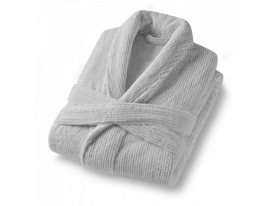 Халат унисекс Slim Ribbed махровый / Lappartement