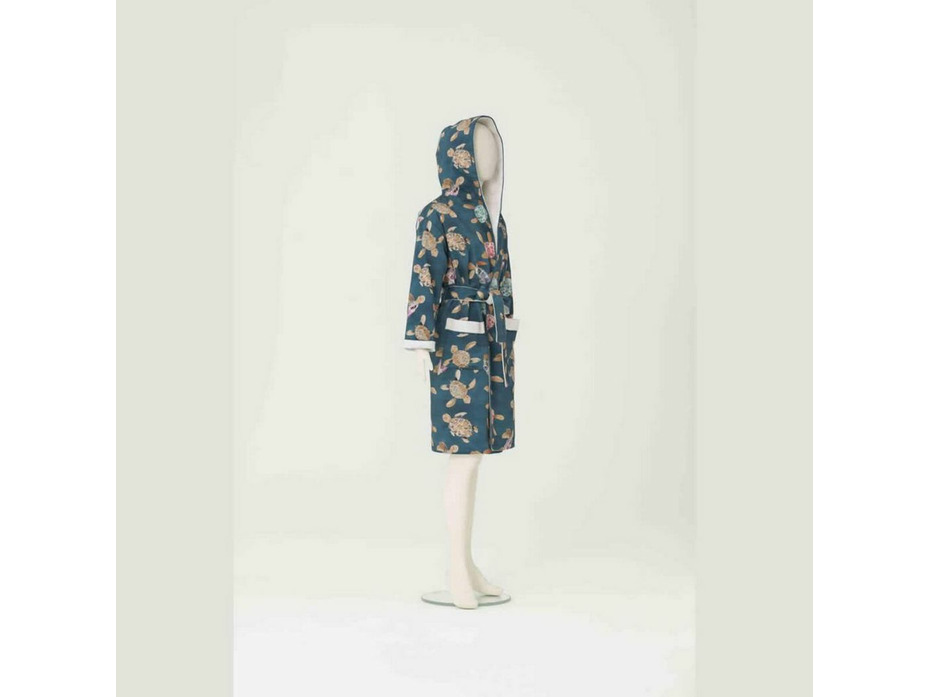 Халат детский Caretta бамбуковый с капюшоном / Tivolyo Home