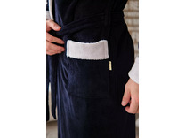 Халат мужской Aleandro бамбуковый с капюшоном / Vien