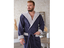 Халат мужской Aleandro бамбуковый с капюшоном / Vien