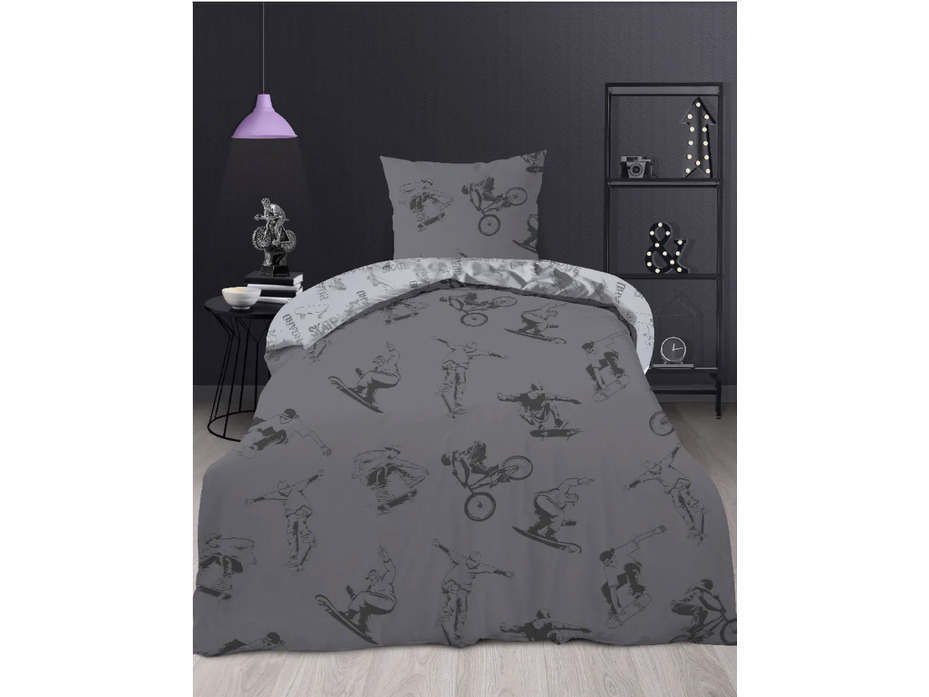 Постельное блеье 500345 (24) На спорте поплин 1,5 сп / Василиса