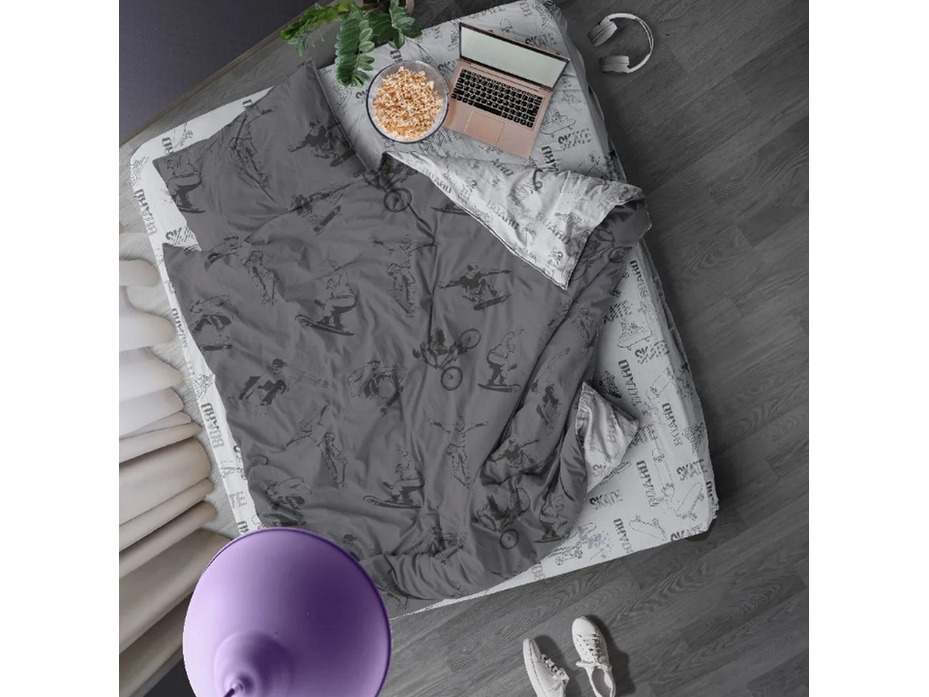 Постельное блеье 500345 (24) На спорте поплин 1,5 сп / Василиса