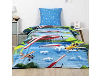 Постельное белье 10579(17) Самолеты бязь 1,5 сп / Василиса