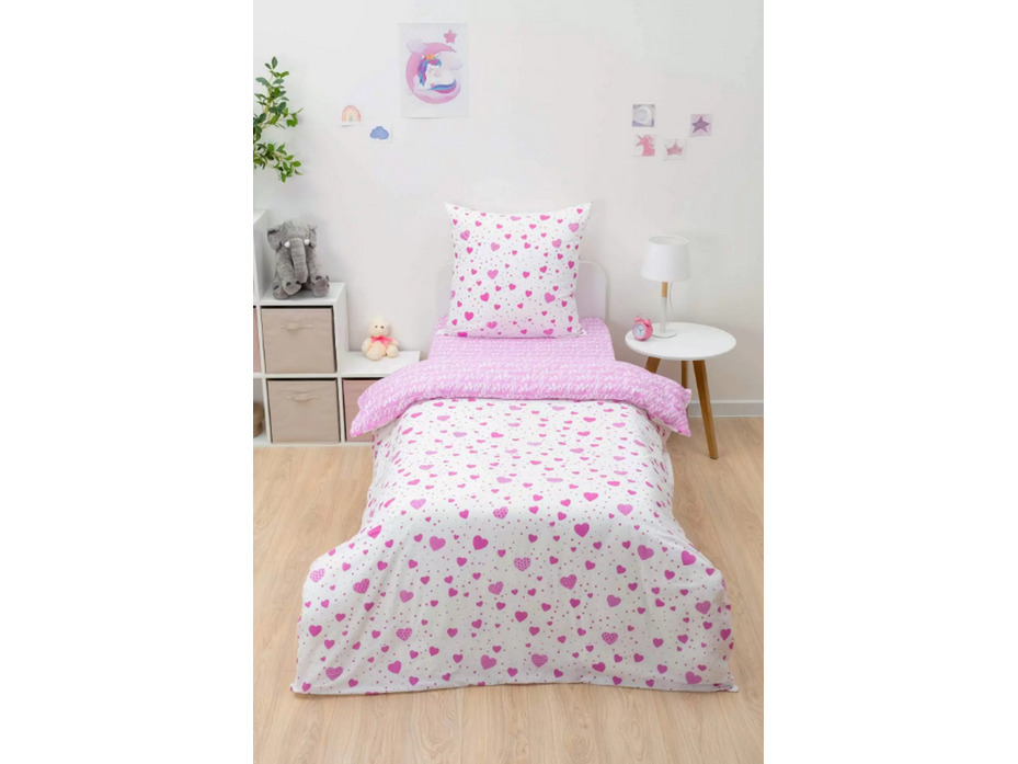Постельное белье 10561 (17) Моя любовь поплин 1,5 сп / Василиса