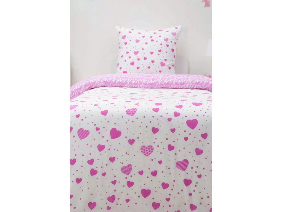 Постельное белье 10561 (17) Моя любовь поплин 1,5 сп / Василиса