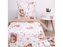 Постельное белье 500160 (24) Лесная красавица поплин 1,5 сп / Василиса