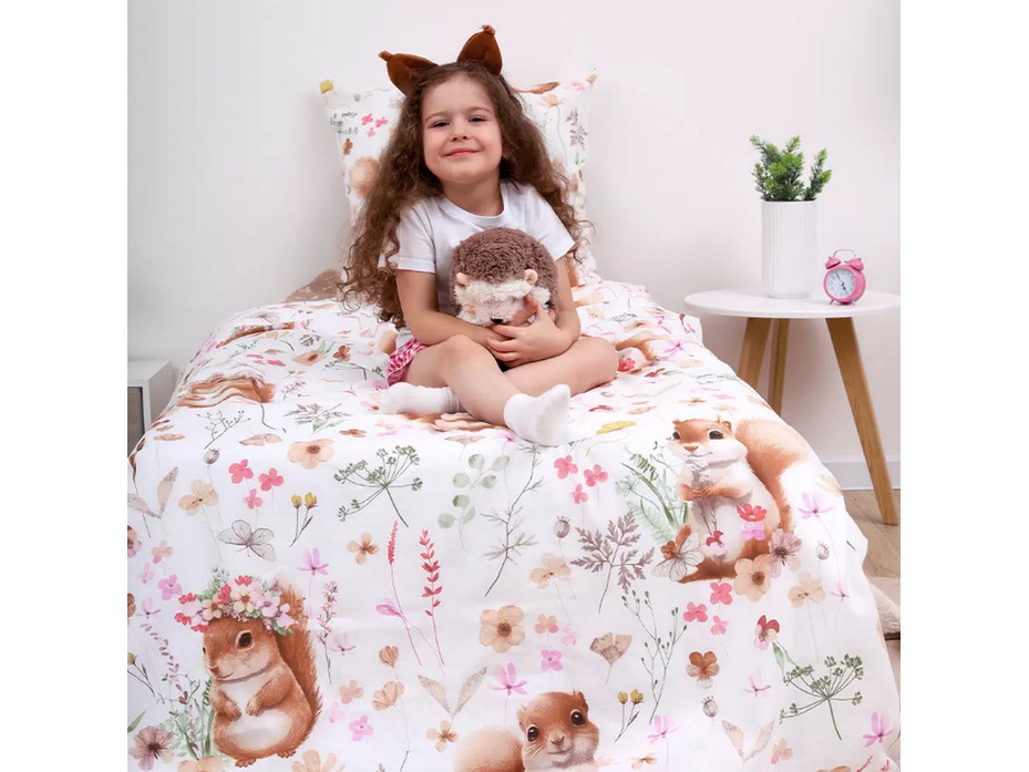 Постельное белье 500160 (24) Лесная красавица поплин 1,5 сп / Василиса