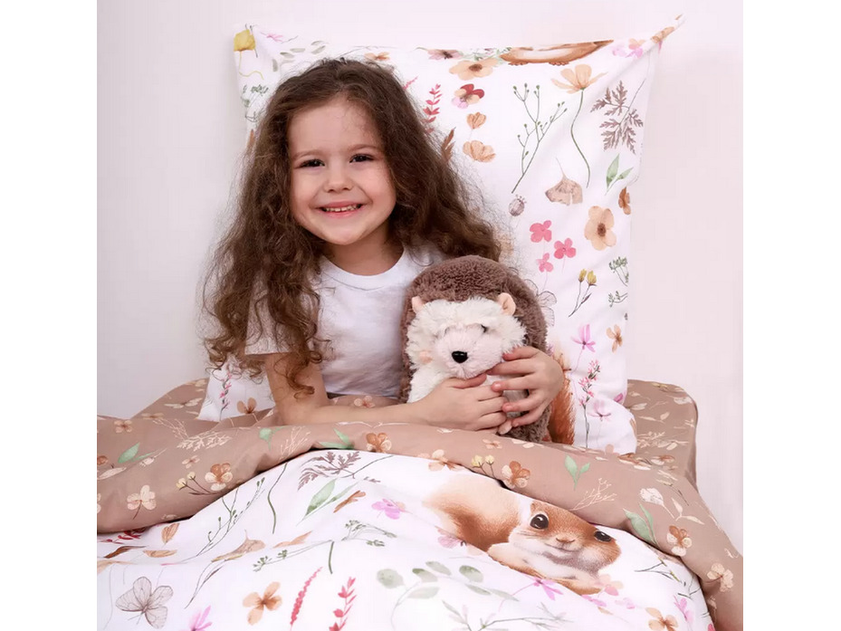 Постельное белье 500160 (24) Лесная красавица поплин 1,5 сп / Василиса