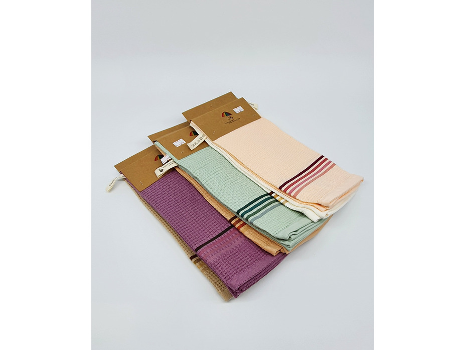 Набор полотенец 8511373 вафельные (40*60, 2 шт) / 7-я