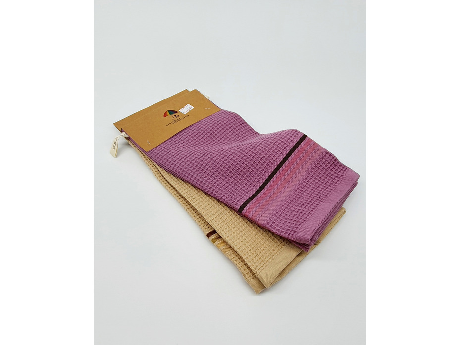 Набор полотенец 8511373 вафельные (40*60, 2 шт) / 7-я