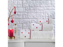 Набор полотенец и ароматизатор Tiamo махровые (30*50, 50*100, 75*150) / Tivolyo Home Набор полотенец и ароматизатор Tiamo махровые (30*50, 50*100, 75*150) / Tivolyo Home