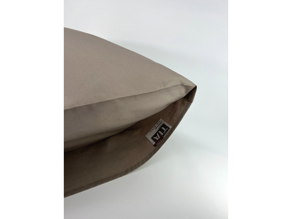 Наволочка KL-5 (406) гладкий порох сатин однотонный 50*70 / Tia