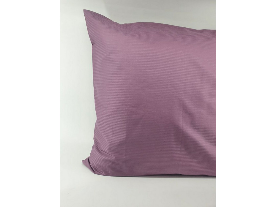 Наволочка KL-4(013) черничный сатин страйп 70*70 / Tia