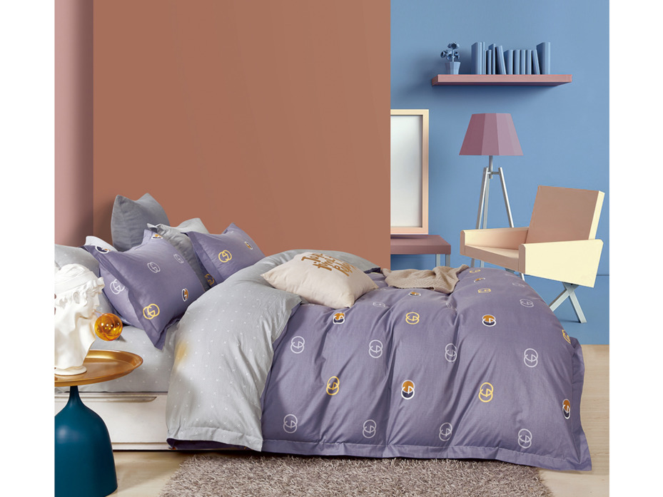 Постельное белье 1846 сатин делюкс 2 сп / Спать Пора