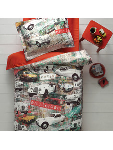 Постельное белье Garage сатин делюкс 1,5 сп / Tivolyo Home