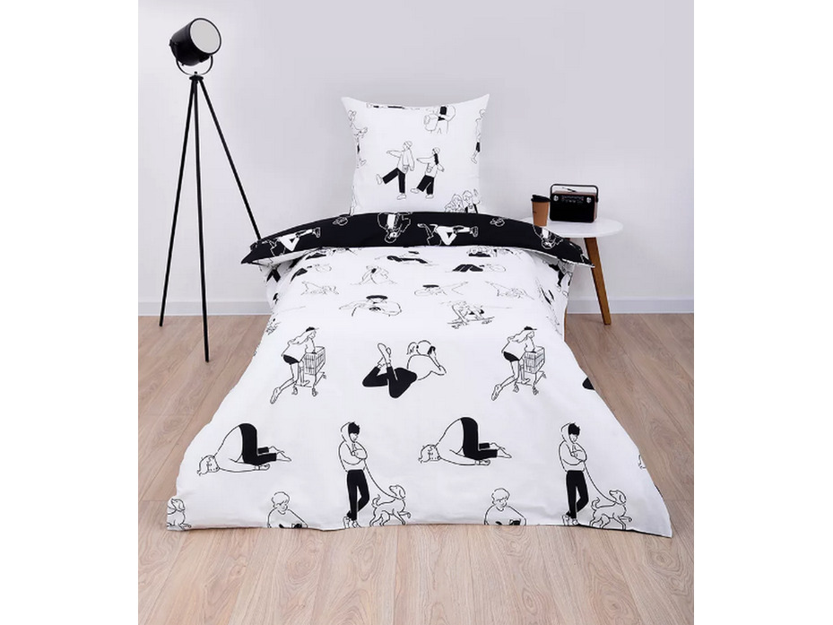 Постельное белье 71233 Вайб перкаль 1,5 сп / Василиса