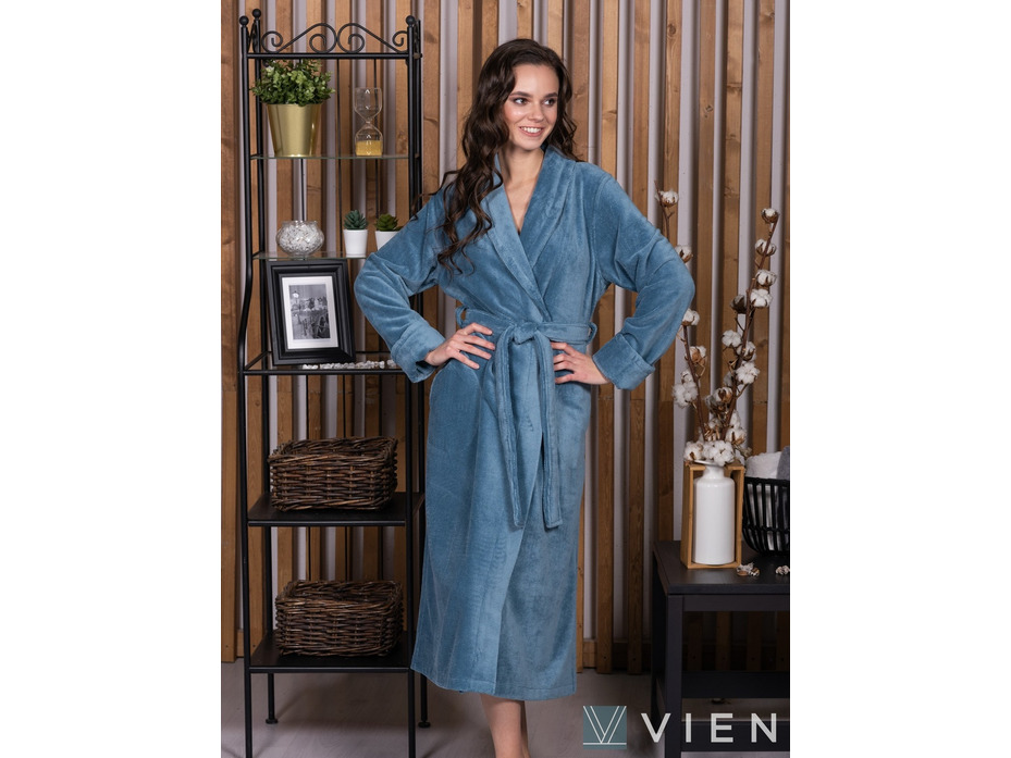 Халат женский Delal бамбуковый / Vien