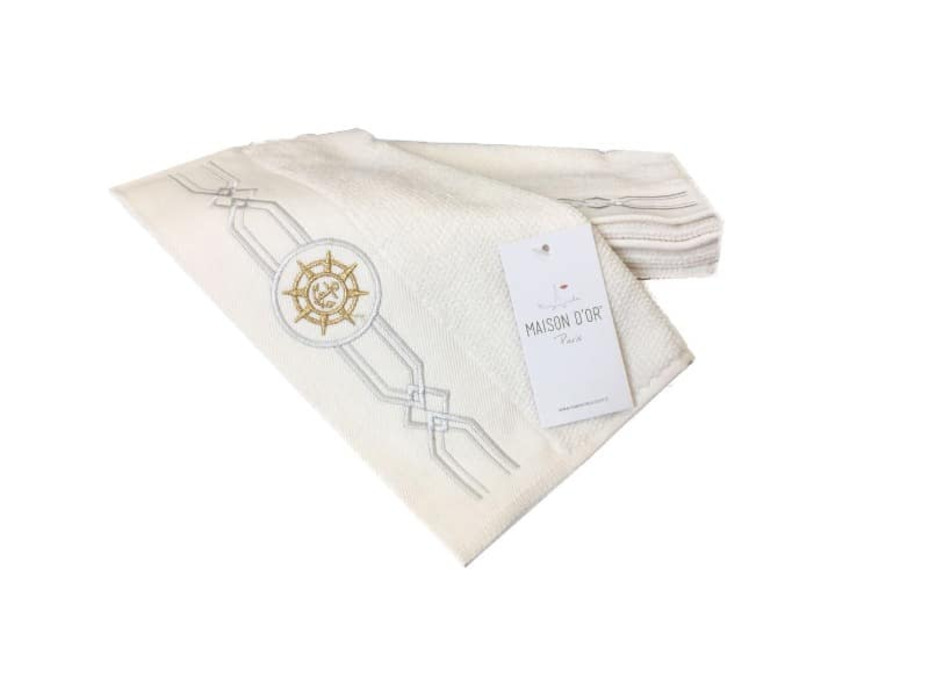 Полотенце Eleganze Marin махровое 50*100 / Maison Dor