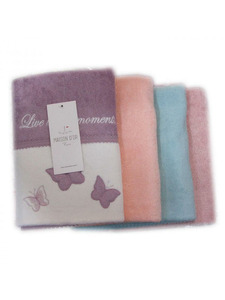 Полотенце Monique Butterfly махровое 85*150 / Maison Dor