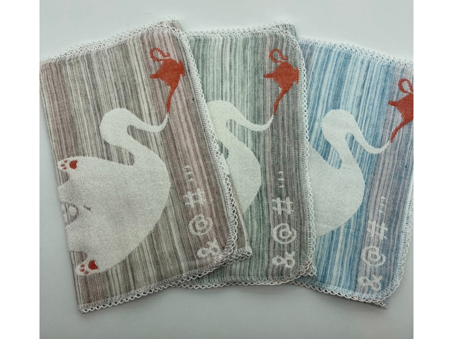 Полотенце 6502213 Кот-джин махровое 25*50 / 7-я