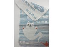 Полотенце 6502213 Кот-джин махровое 25*50 / 7-я