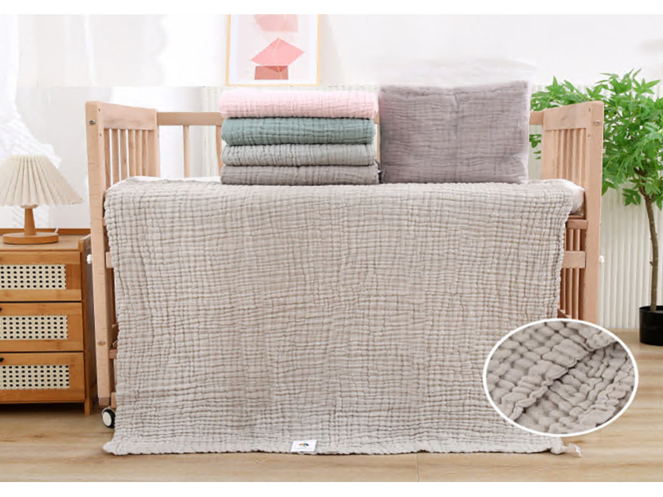 Плед 1912200 Однотонное муслин 110*110 / 7-я