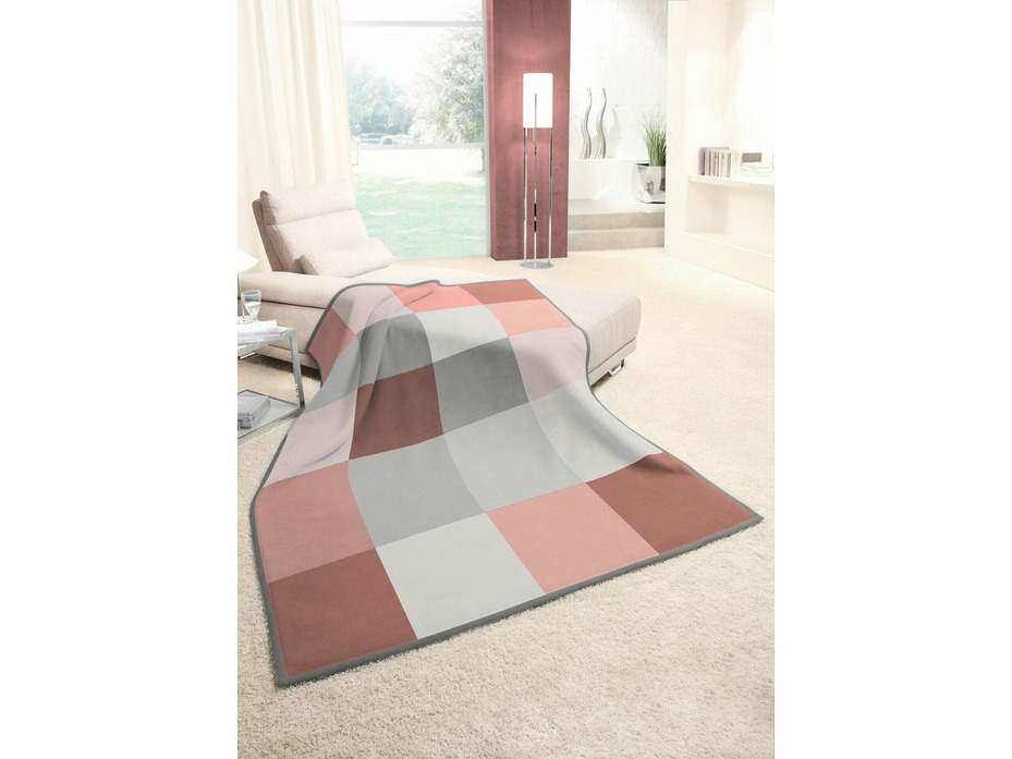 Плед 799593 Memory peach хлопковый 150*200 / Biederlack Плед 799593 Memory peach хлопковый 150*200 / Biederlack