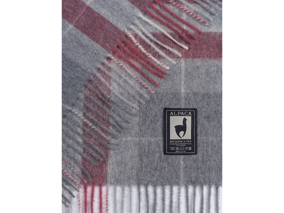 Плед PP-90 шерсть альпака 170*210 / Incalpaca