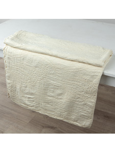 Плед 23С28-ШР Савитри льняной 140*220 / Белорусский лен