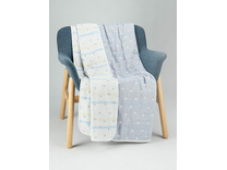 Покрывало Сердечки муслиновое 200*240 / Incalpaca