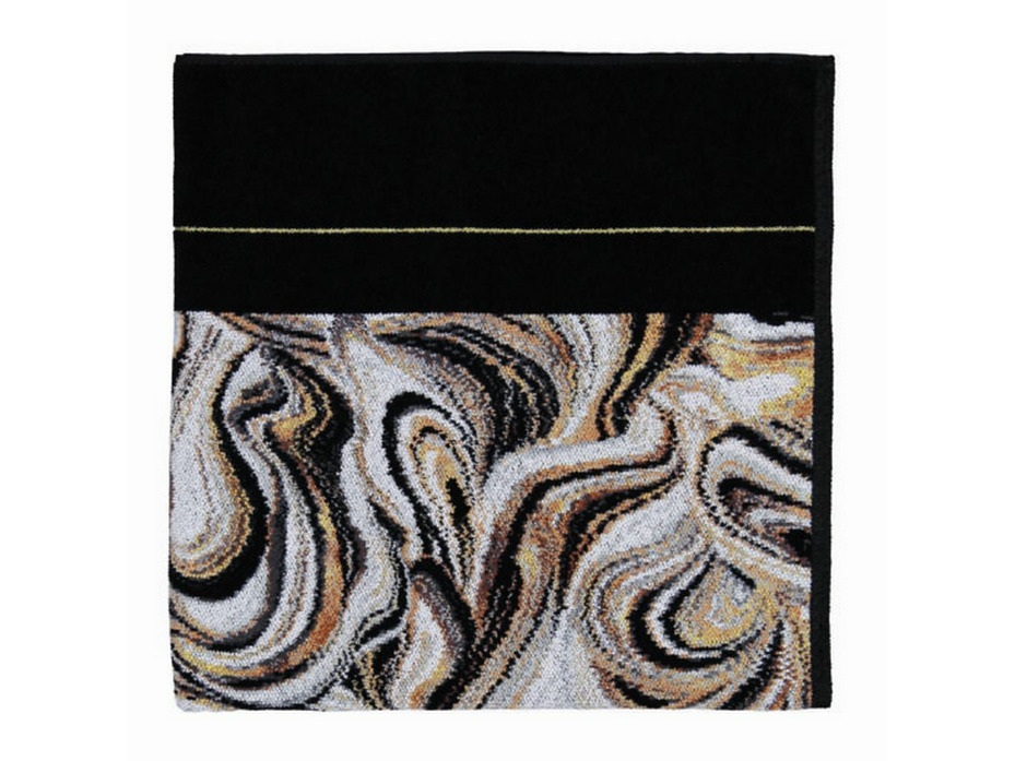 Полотенце Murano nero шенилл 50*100 / Feiler Полотенце Murano nero шенилл 50*100 / Feiler