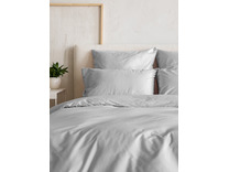 Пододеяльник 213KL-105 сатин однотонный Светло-серый 200*220 / Tia Пододеяльник 213KL-105 сатин однотонный Светло-серый 200*220 / Tia